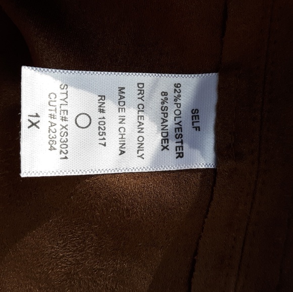 Suede-like Short Skirt - Picture 5 of 6